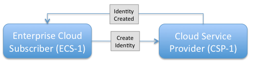 Figure 1.4.1-1 ECS->CSP Creaet Identity - Push